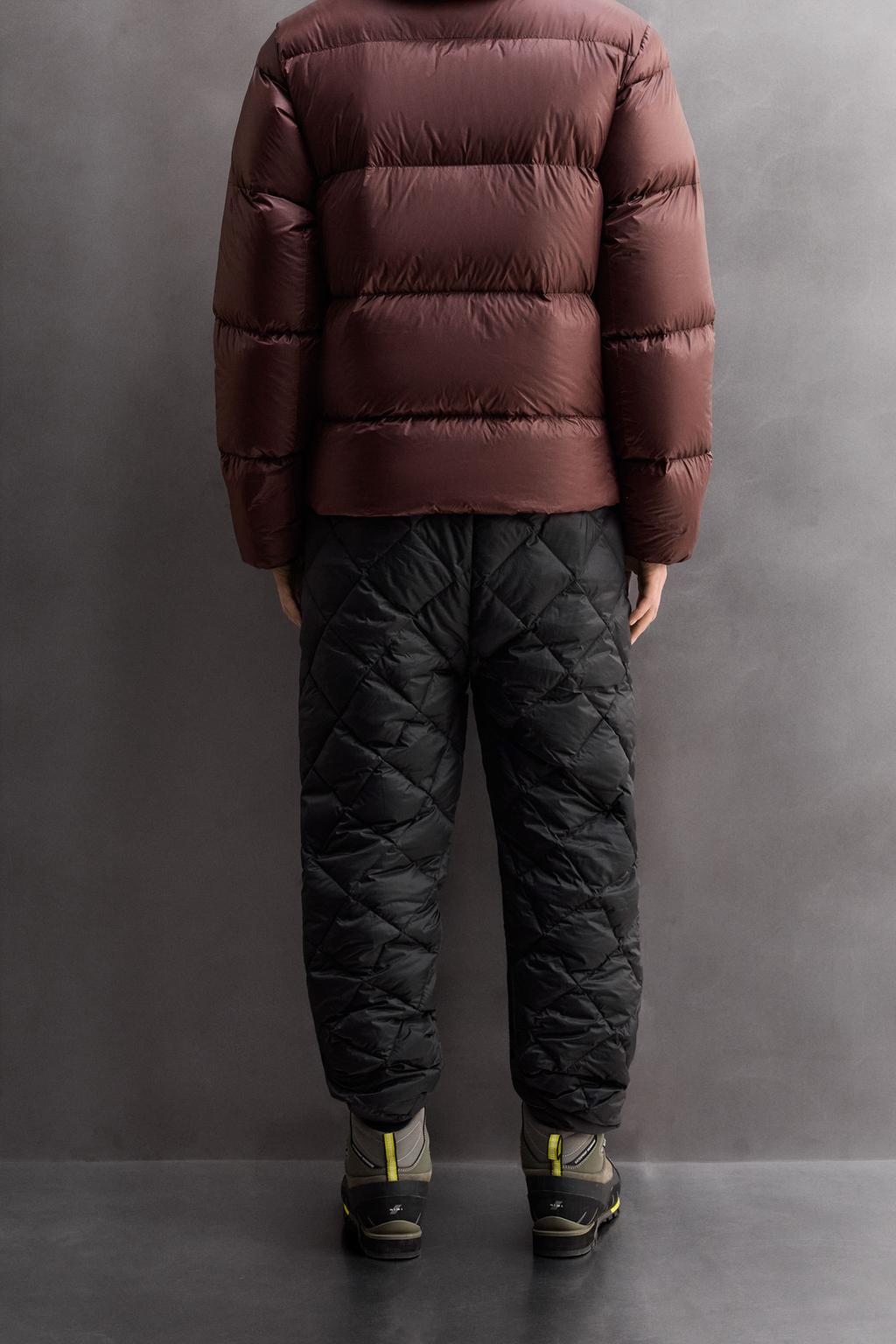 УТЕПЛЕННЫЕ БРЮКИ ДЛЯ ЛЫЖНОГО СПОРТА СО 100% ПЕРЬЕВЫМ НАПОЛНИТЕЛЕМ