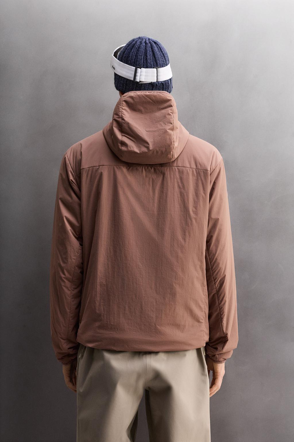 СТЕГАНАЯ КУРТКА SKI ИЗ ПЛОТНОЙ ТКАНИ