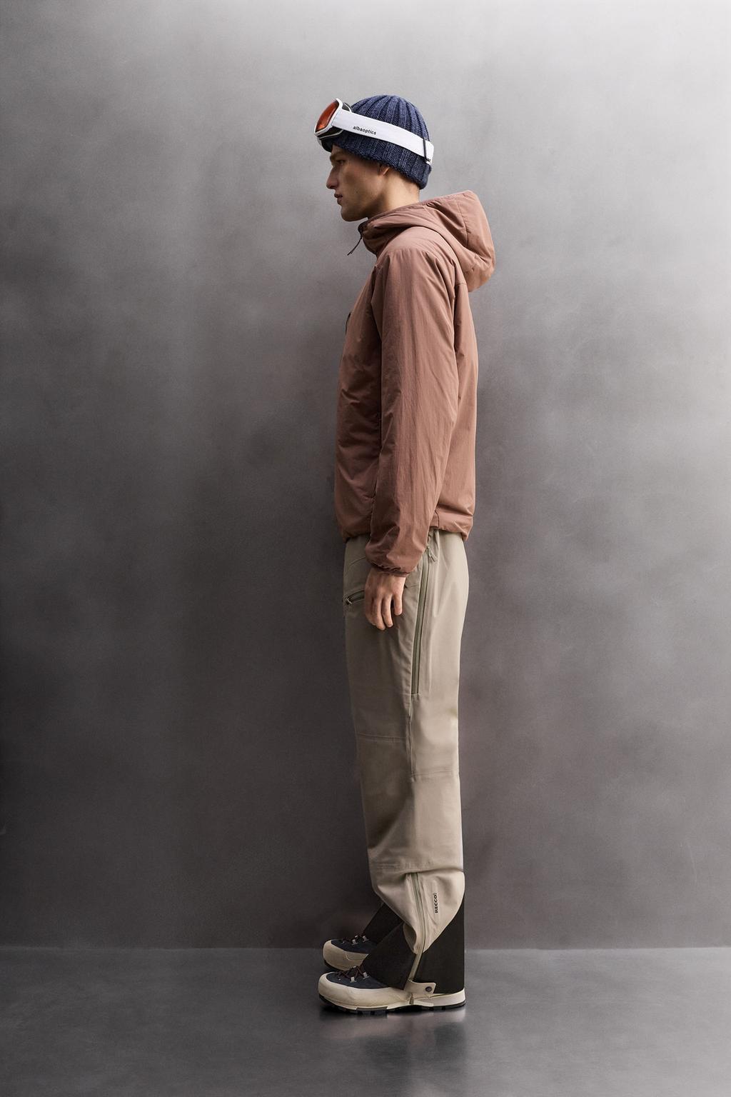 СТЕГАНАЯ КУРТКА SKI ИЗ ПЛОТНОЙ ТКАНИ