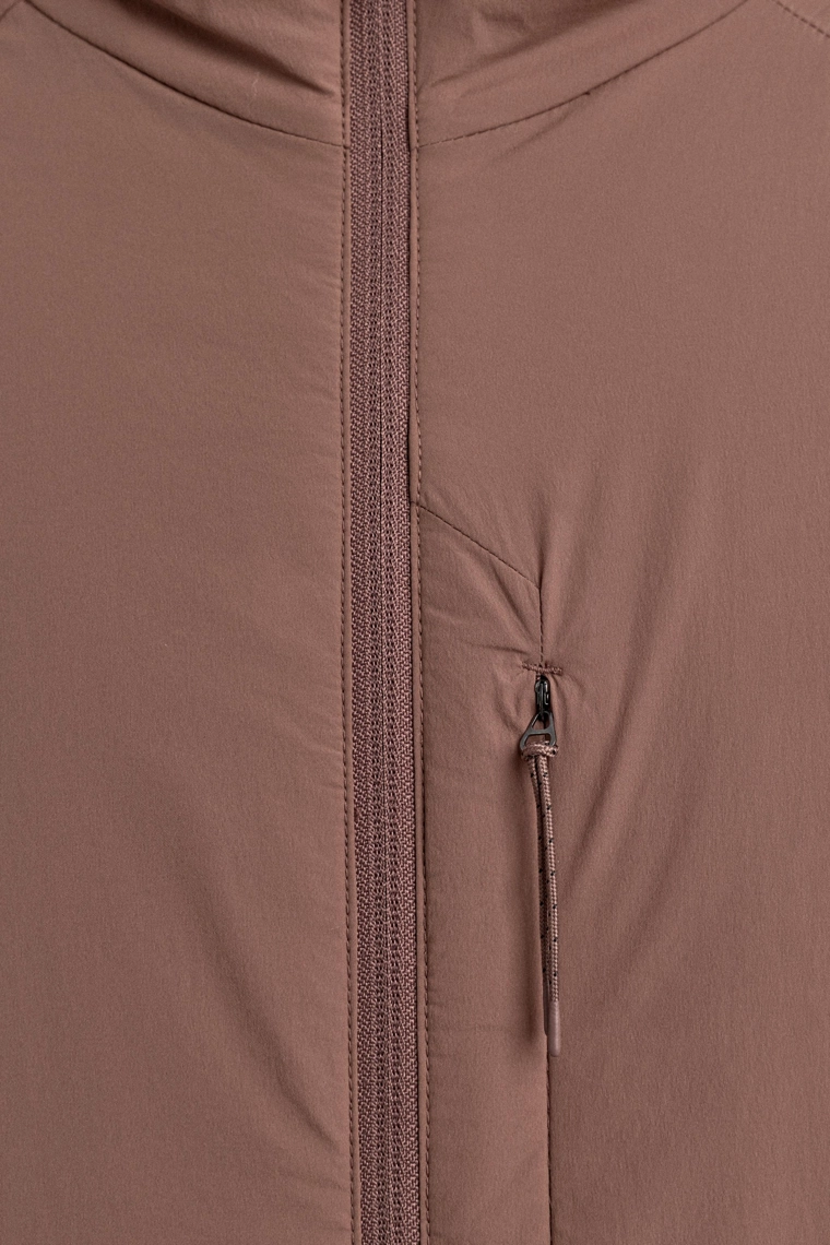 СТЕГАНАЯ КУРТКА SKI ИЗ ПЛОТНОЙ ТКАНИ