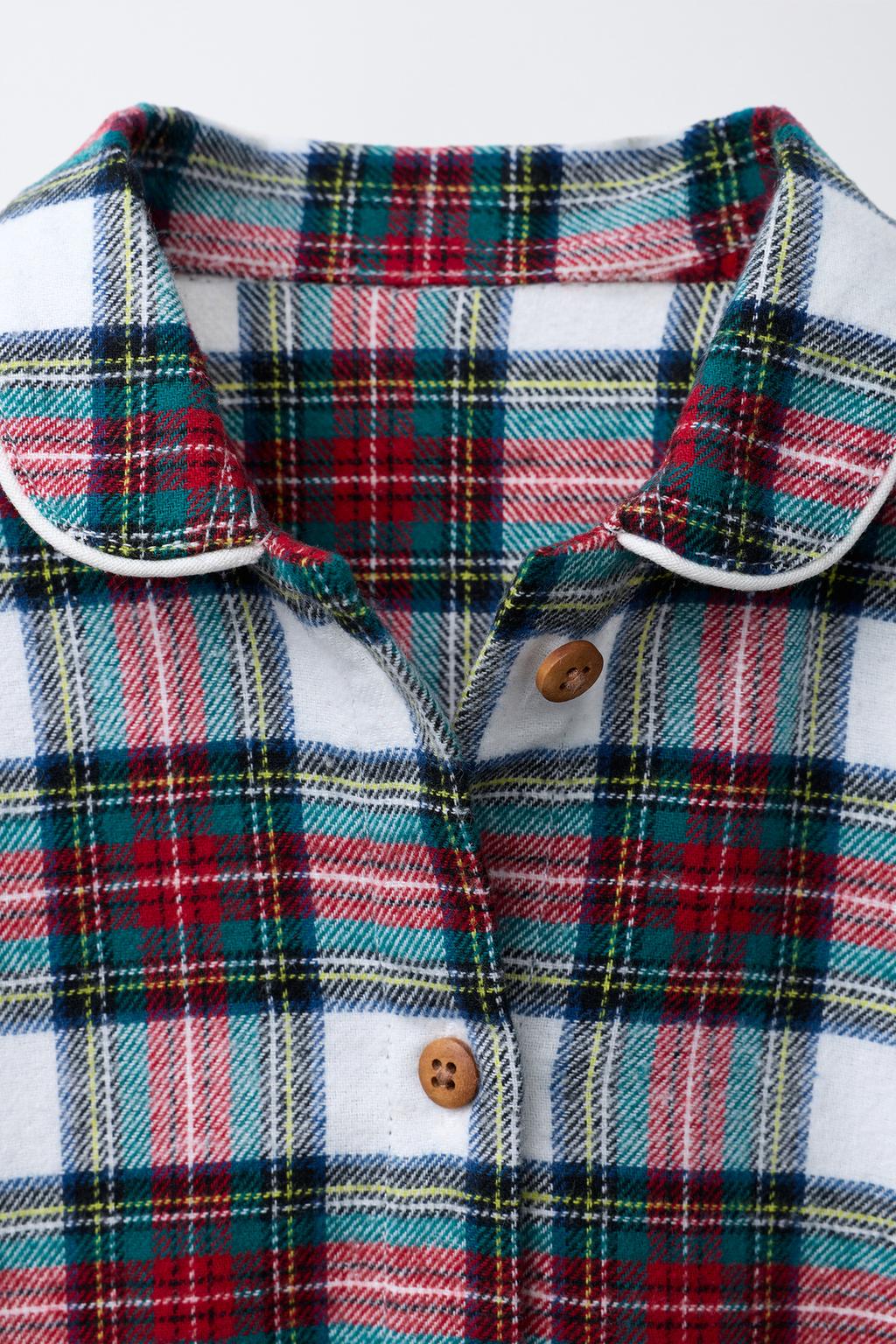 КОМБИНЕЗОН ИЗ ФЛАНЕЛИ В КЛЕТКУ