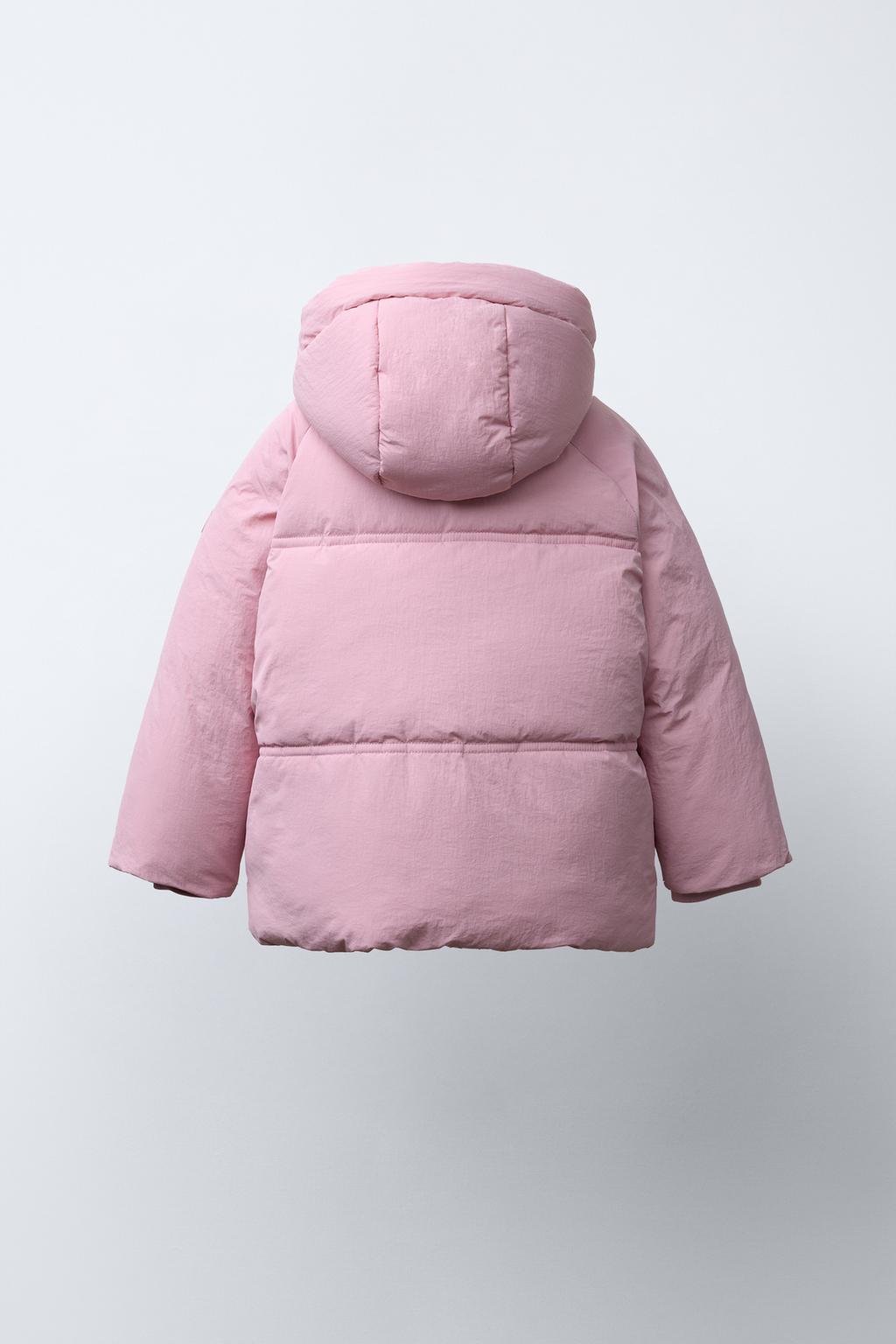 СТЕГАНОЕ ПАЛЬТО С КАПЮШОНОМ WATER REPELLENT