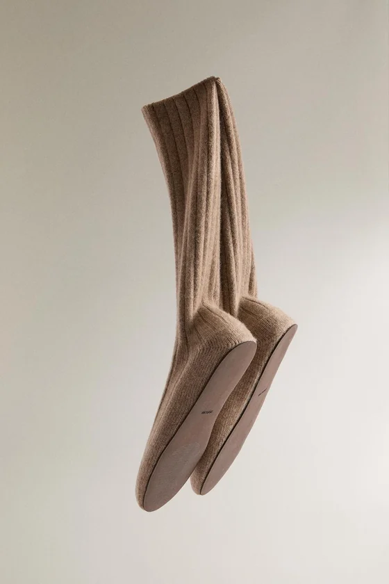 Носки из кашемира