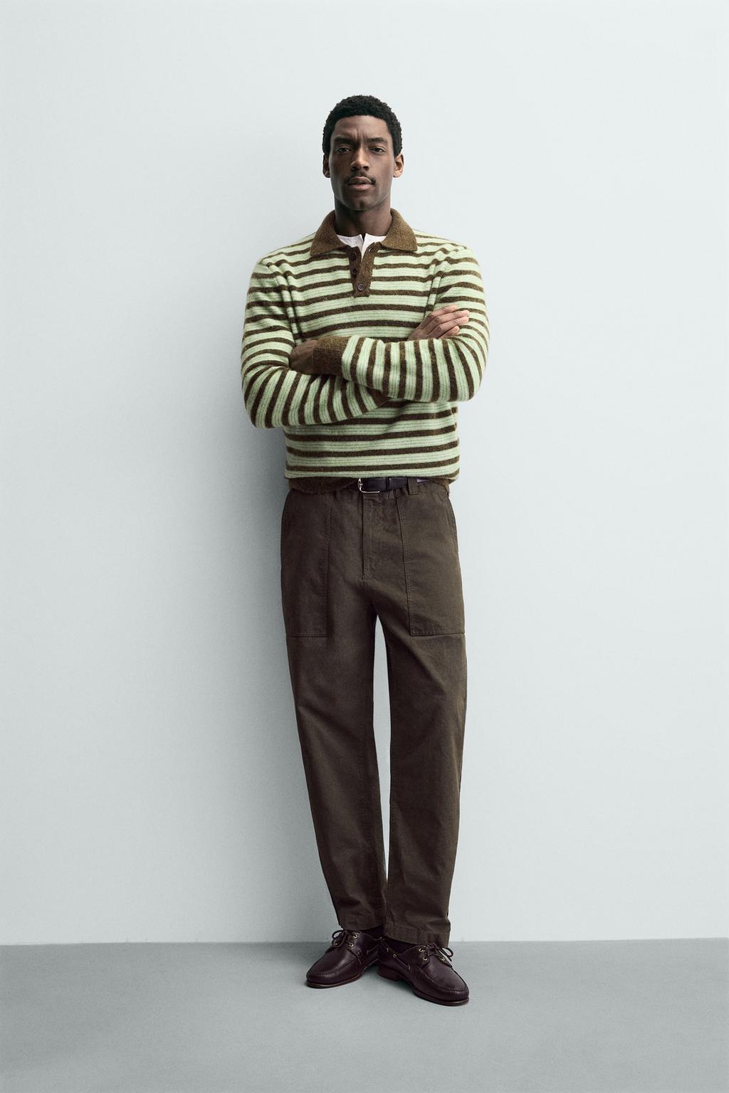 ТЕКСТУРИРОВАННОЕ ПОЛО В ПОЛОСКУ