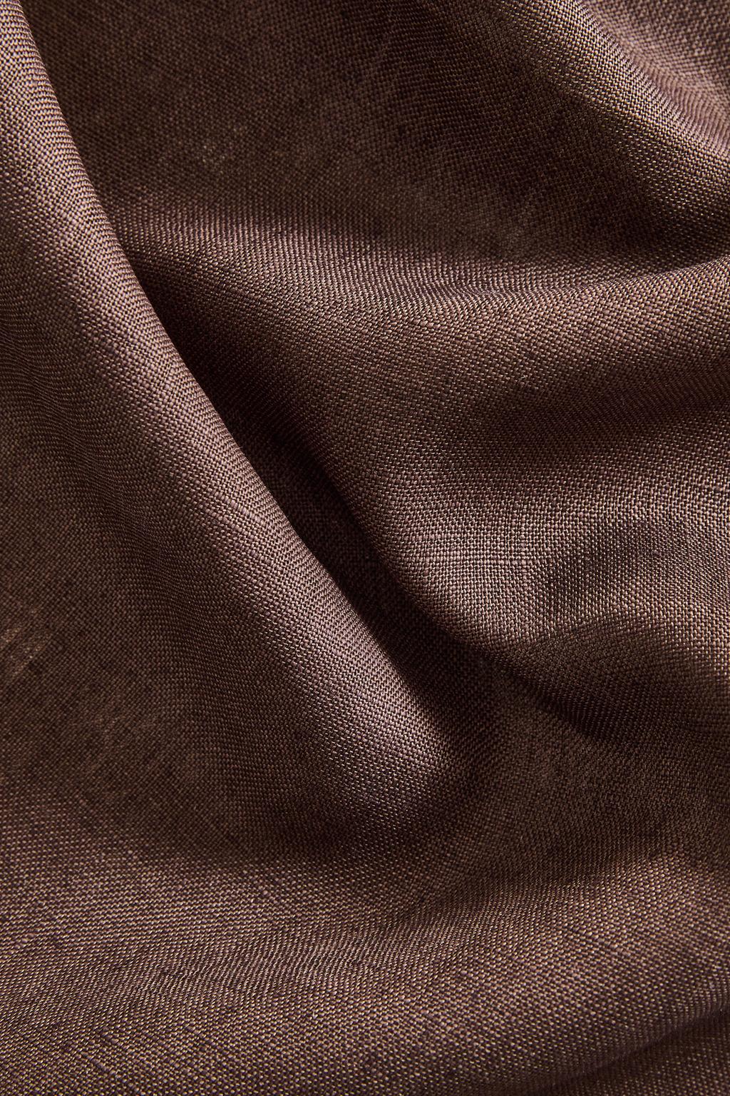 Набор однотонных льняных салфеток