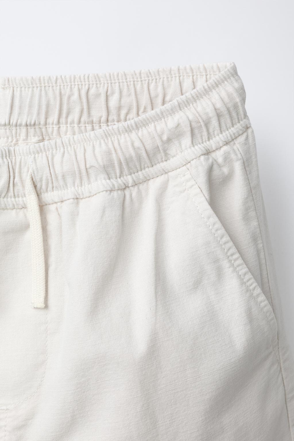 ШОРТЫ ХЛОПКОВЫЕ С НАШИВКОЙ