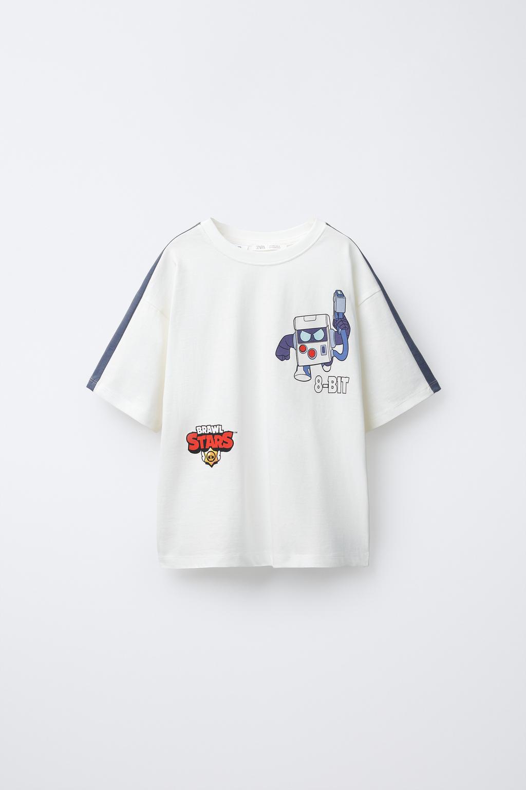 6-14 ЛЕТ/ ПИЖАМА С ПРИНТОМ BRAWL STARS © SUPERCELL OY