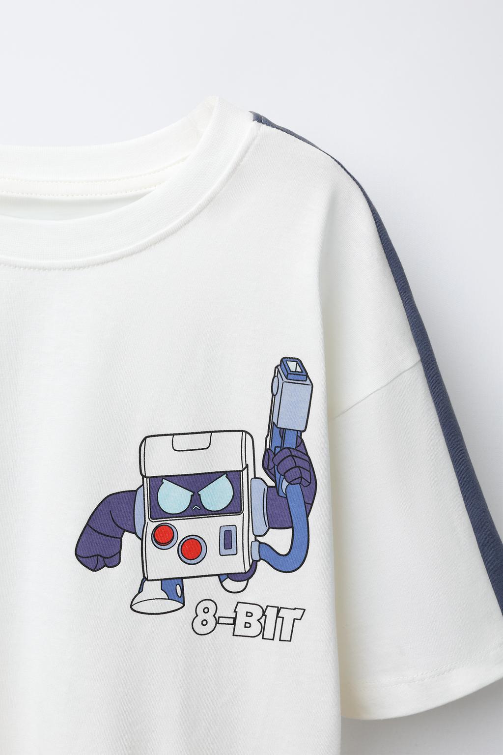 6-14 ЛЕТ/ ПИЖАМА С ПРИНТОМ BRAWL STARS © SUPERCELL OY