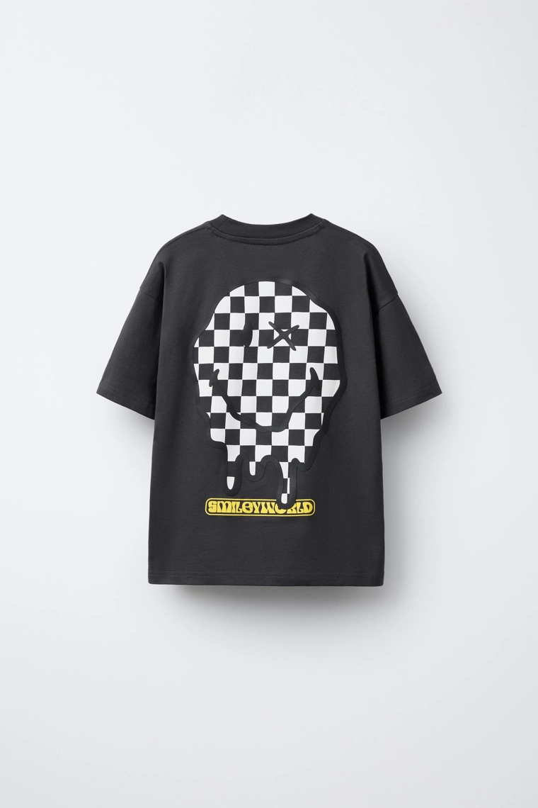 ФУТБОЛКА С ПРИНТОМ SMILEYWORLD ®