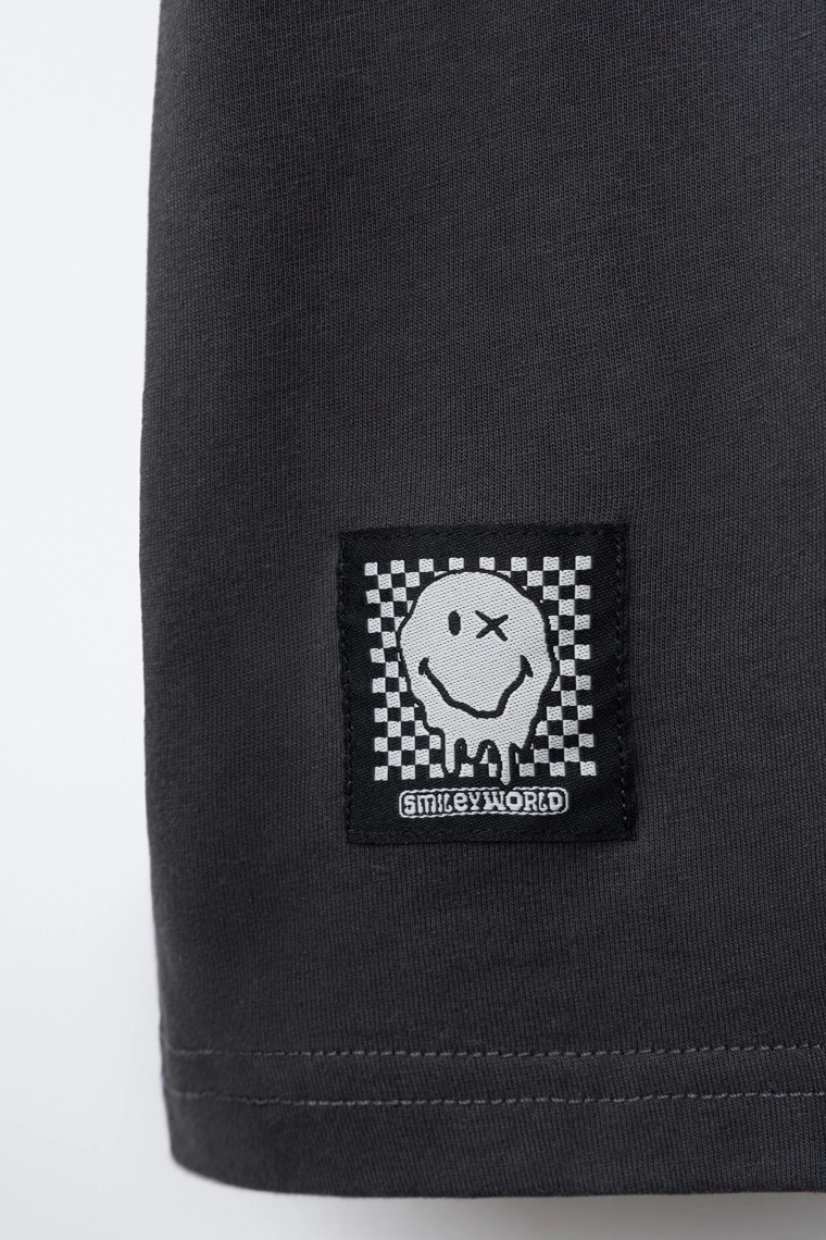 ФУТБОЛКА С ПРИНТОМ SMILEYWORLD ®