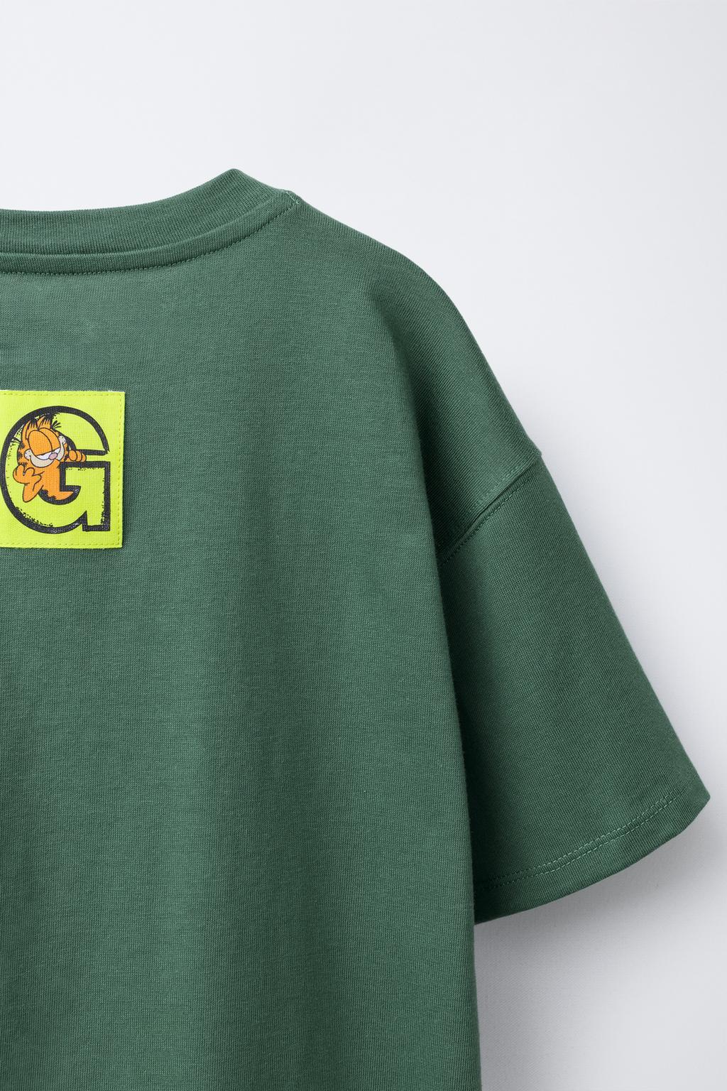 ФУТБОЛКА С ГРАФФИТИ-ПРИНТОМ GARFIELD © PAWS INC