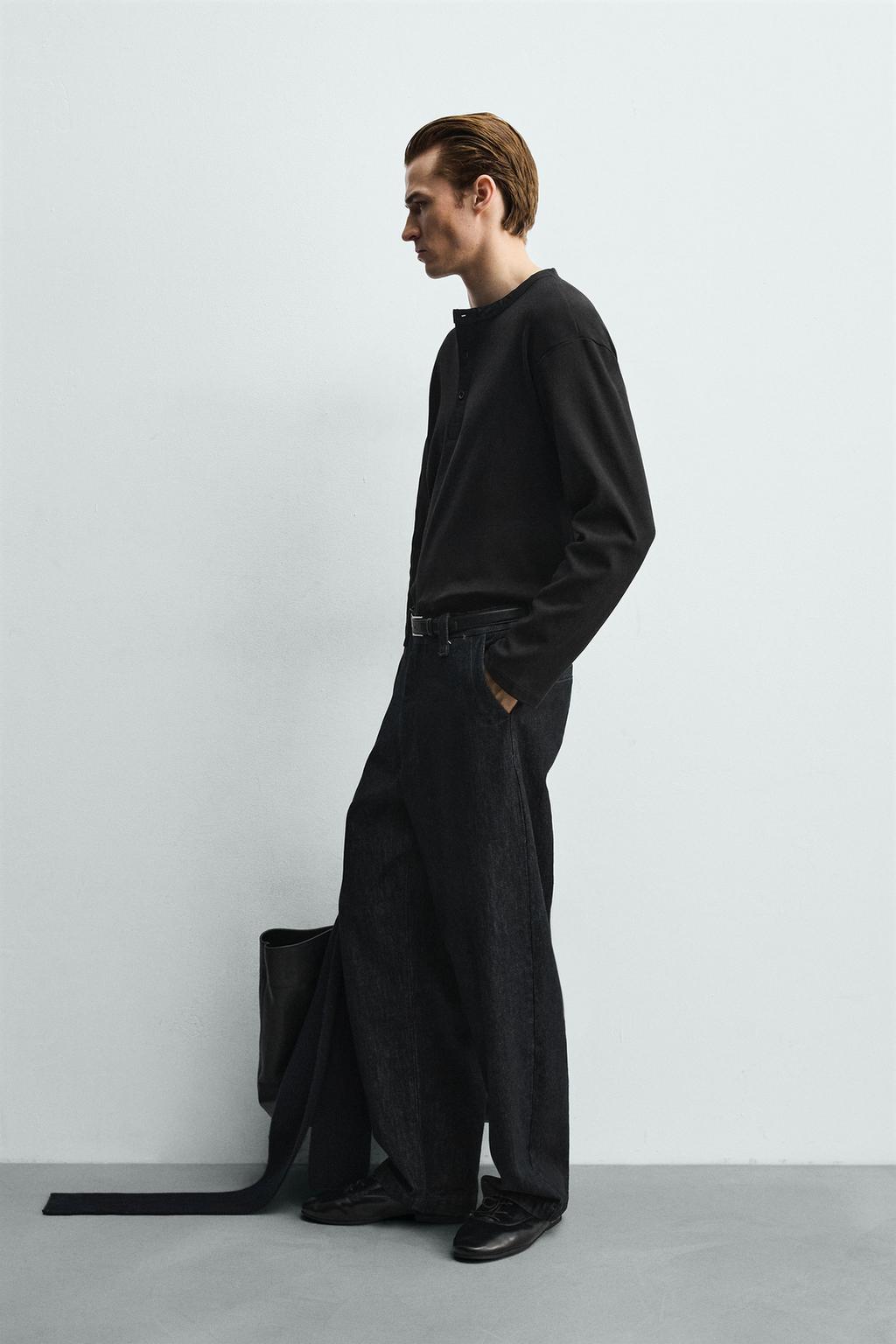 ФУТБОЛКА В РУБЧИК С ВОРОТНИКОМ НА КНОПКАХ