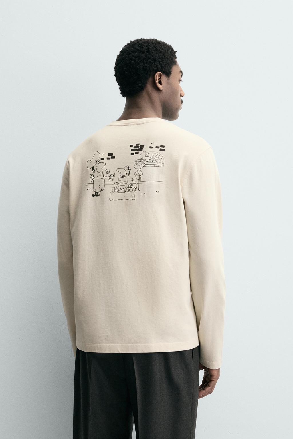 ФУТБОЛКА С ПРИНТОМ PIZZERIA LA MONTECARLO