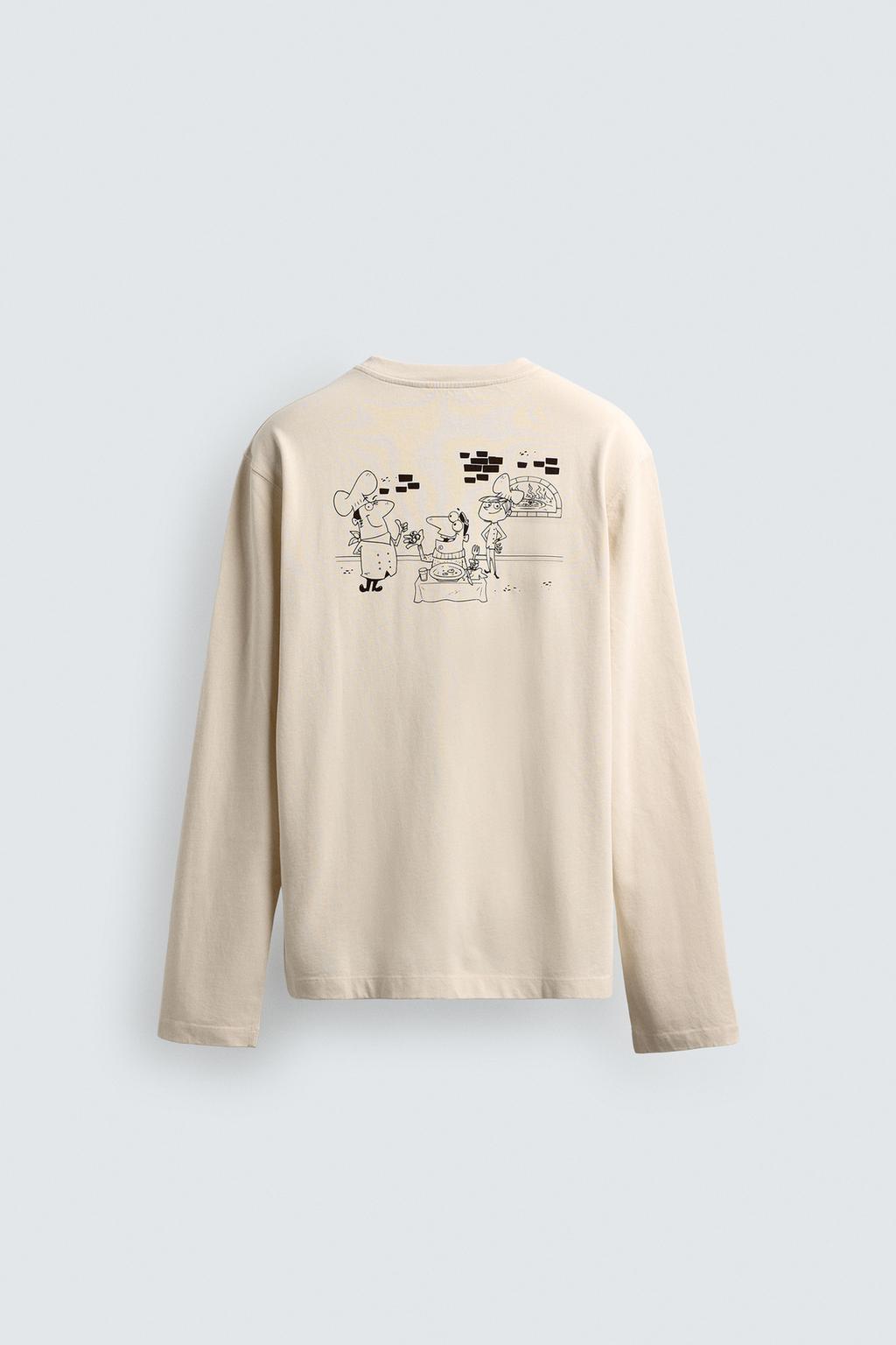 ФУТБОЛКА С ПРИНТОМ PIZZERIA LA MONTECARLO