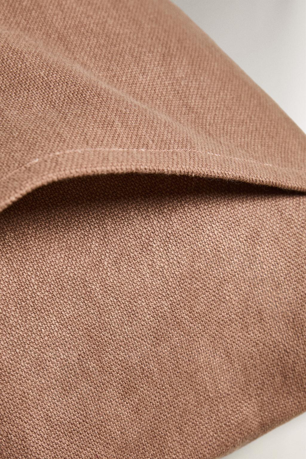 Чехол для подушки однотонный