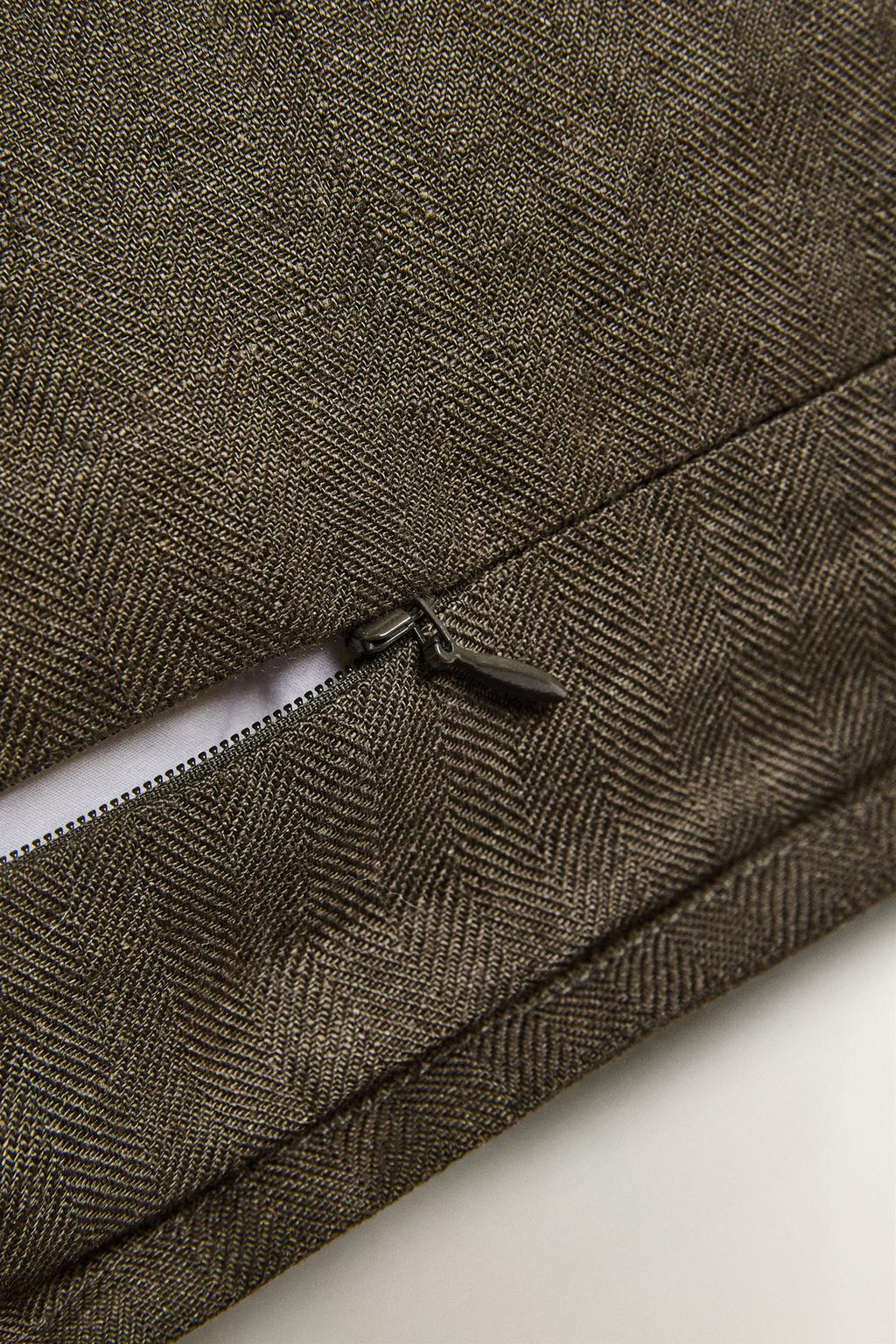 Чехол для подушки из льна