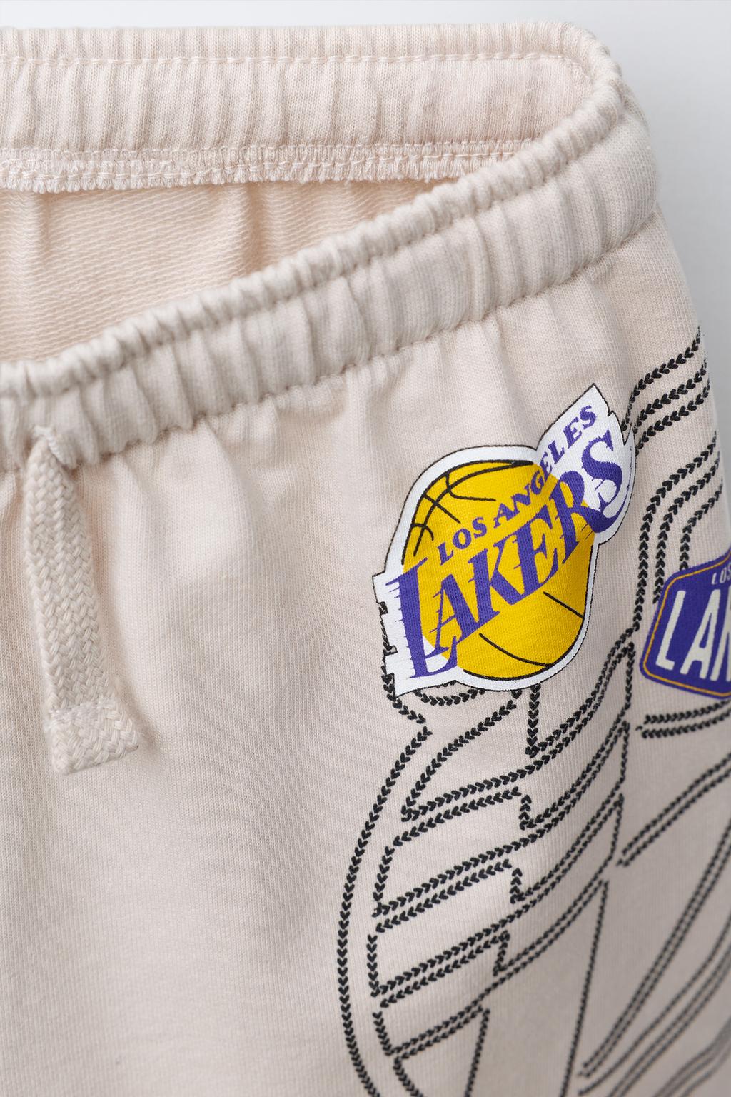 ШОРТЫ ИЗ МЯГКОЙ ТКАНИ LOS ANGELES LAKERS NBA