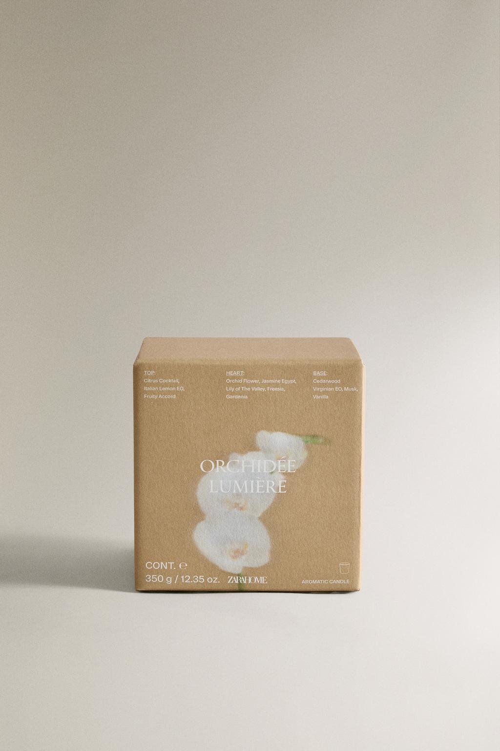 (350 г) ароматическая свеча orchidée lumière