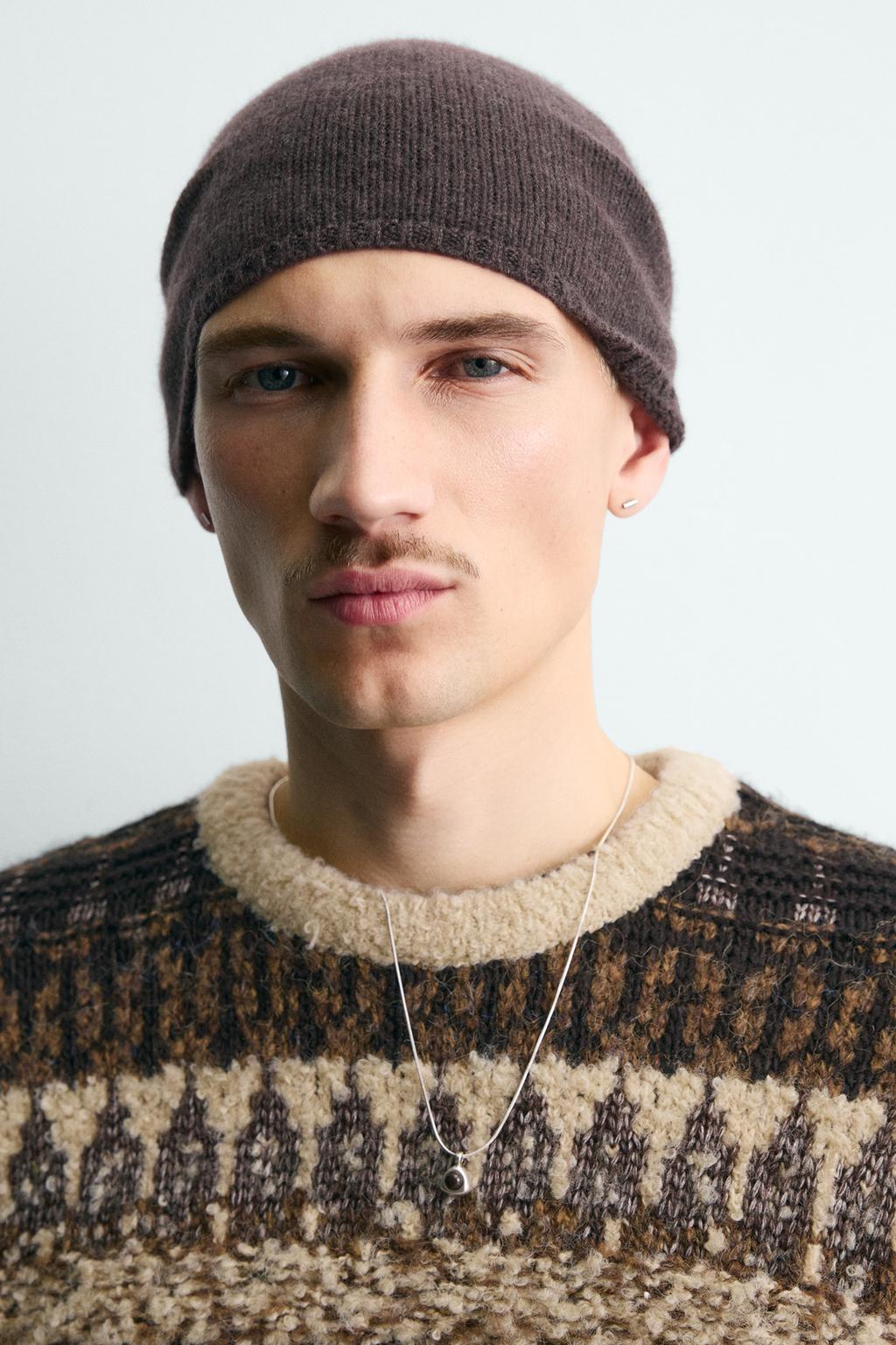 ЖАККАРДОВЫЙ СВИТЕР ИЗ РЕЛЬЕФНОГО БУКЛЕ