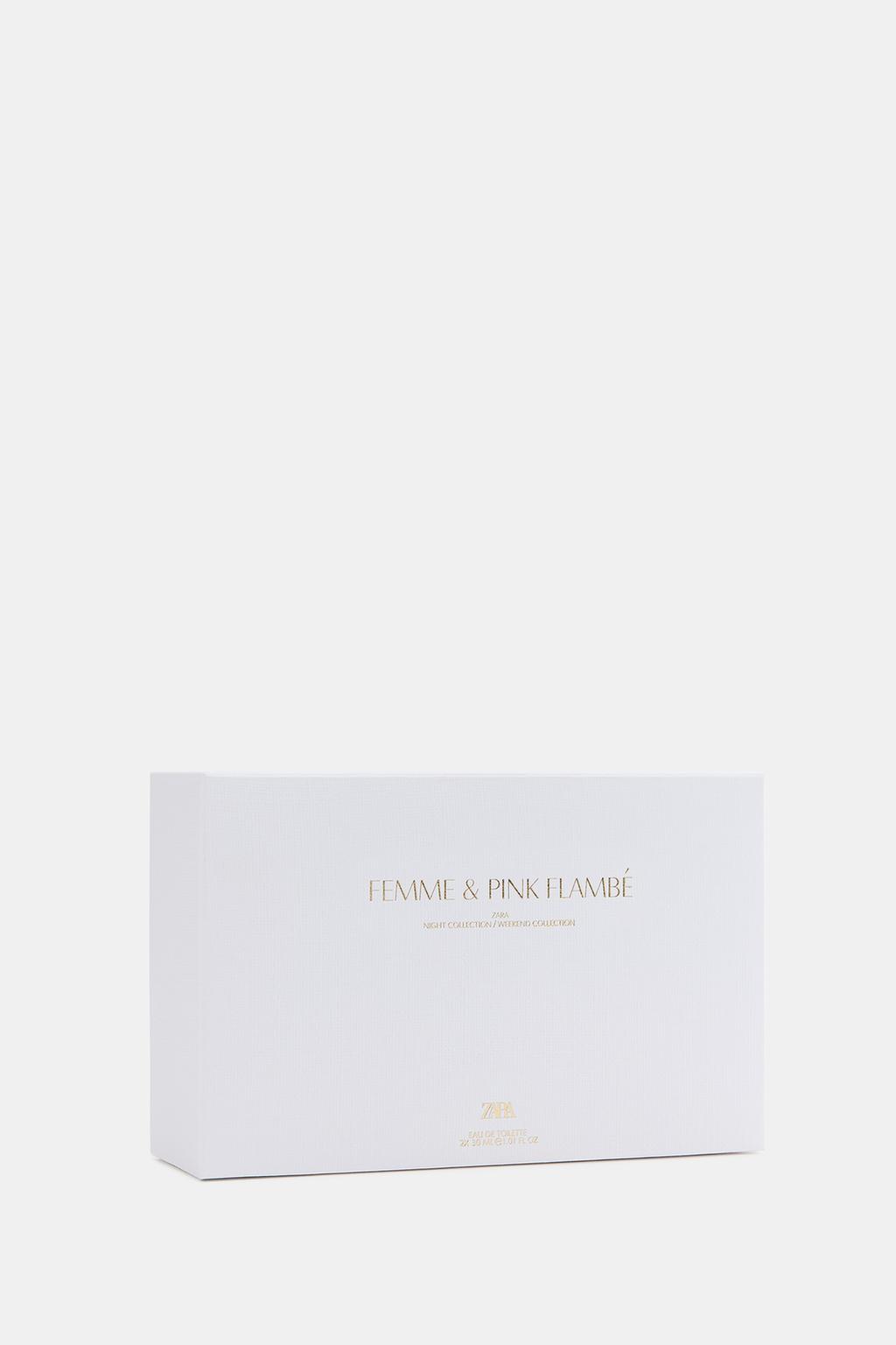 FEMME + PINK FLAMBÉ EDT 2x30МЛ (1.0 FL. OZ).