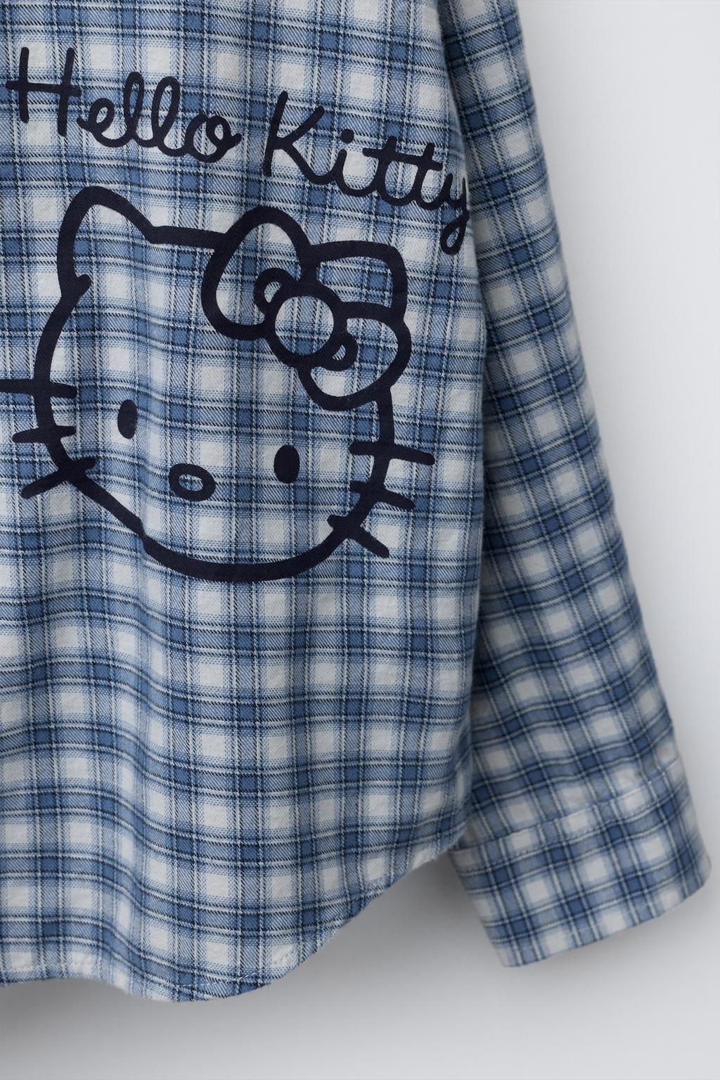 РУБАШКА В КЛЕТКУ HELLO KITTY © SANRIO