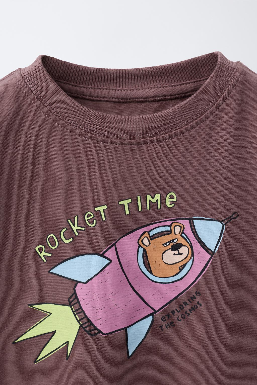 ФУТБОЛКА С АНИМАЛИСТИЧЕСКИМ ПРИНТОМ