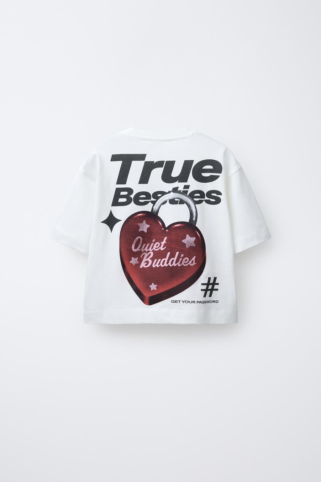 ФУТБОЛКА С ПРИНТОМ «ЗАМОК-СЕРДЦЕ»