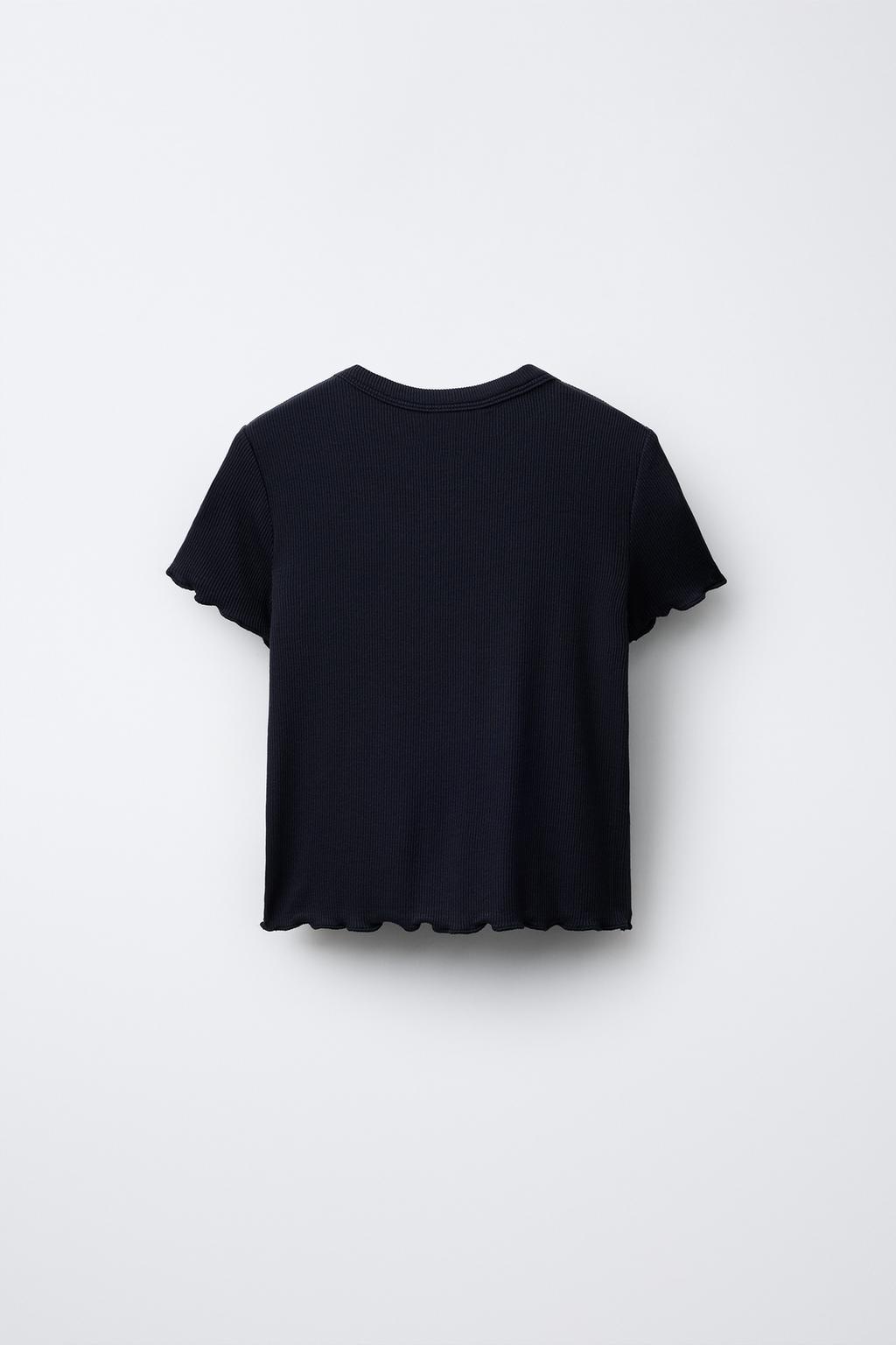 ФУТБОЛКА В РУБЧИК С ПАЙЕТКАМИ