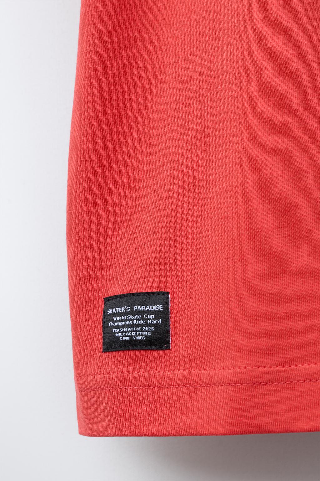 ФУТБОЛКА С ПРИНТОМ «СКЕЙТ»