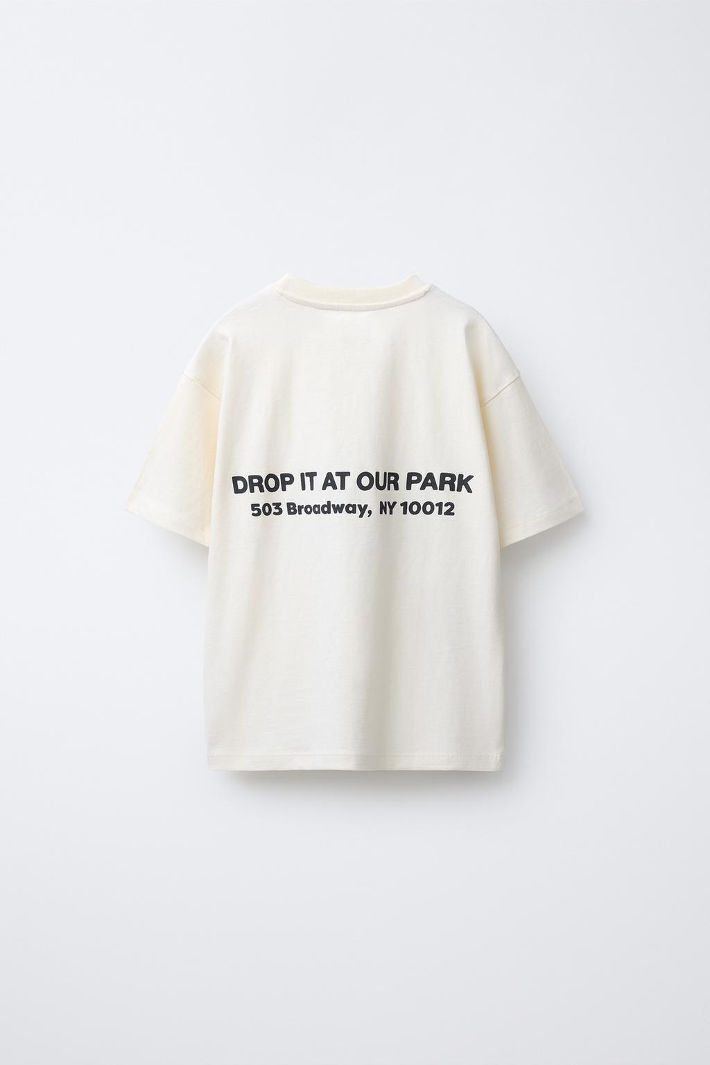 ФУТБОЛКА С ТЕКСТОВЫМ ПРИНТОМ