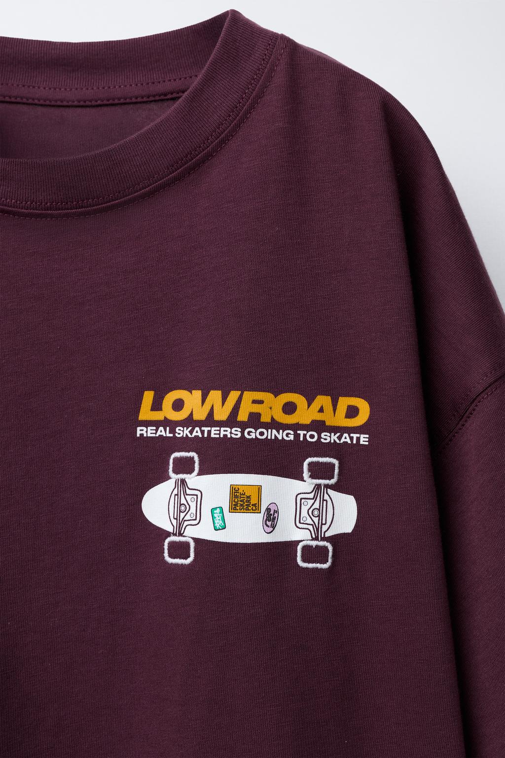 ФУТБОЛКА С ПРИНТОМ «СКЕЙТ»