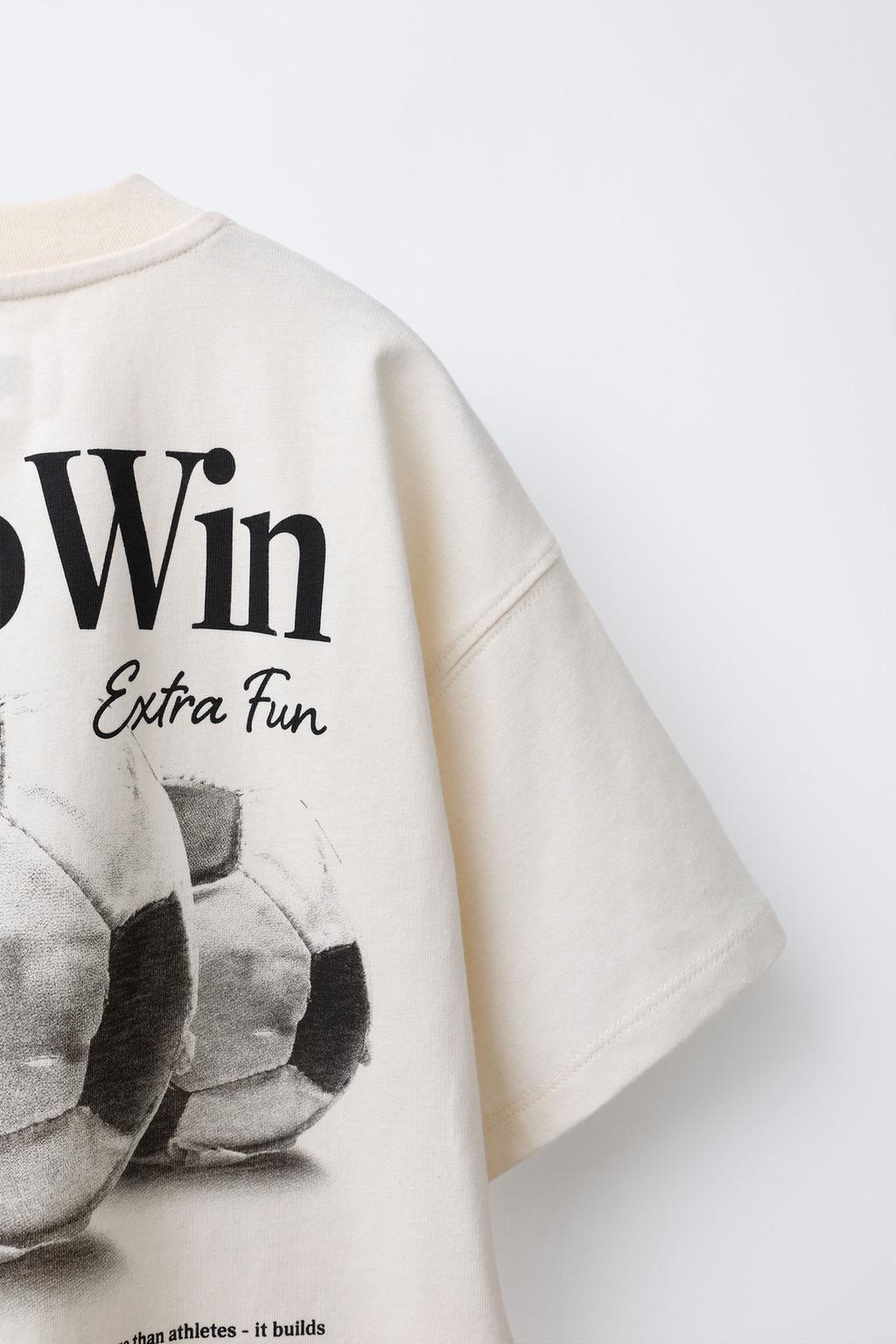 ФУТБОЛКА С ПРИНТОМ «МЯЧ»