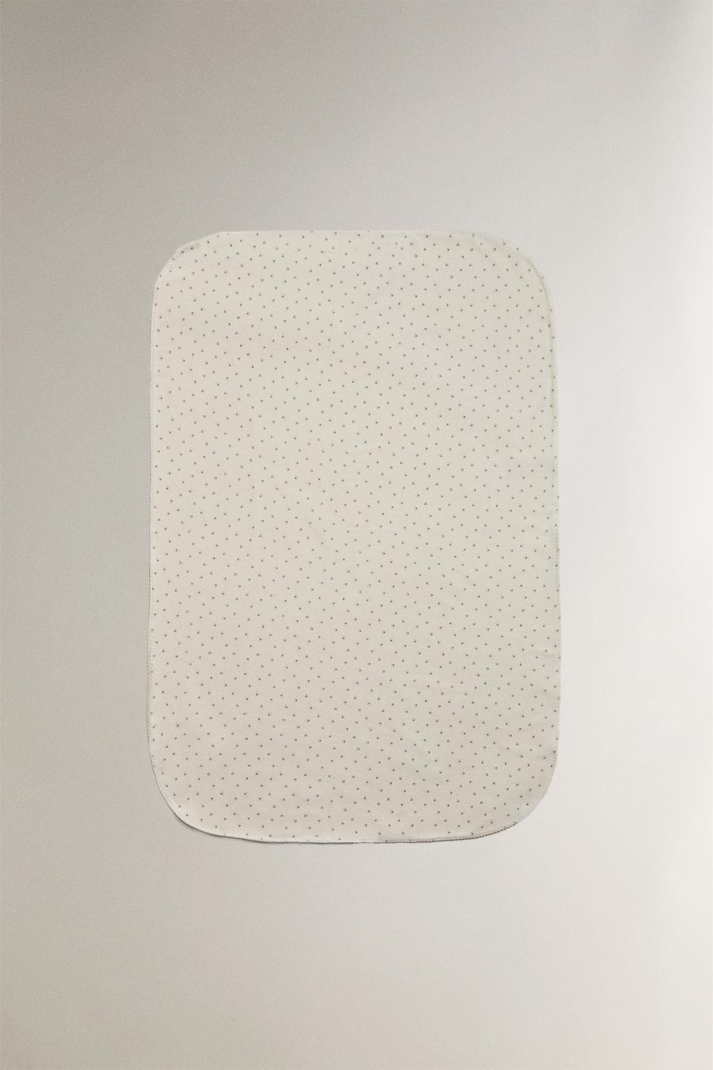 Детский плед с клеверным принтом