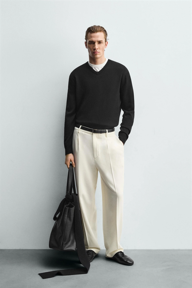 СВИТЕР ИЗ 100% ШЕРСТИ