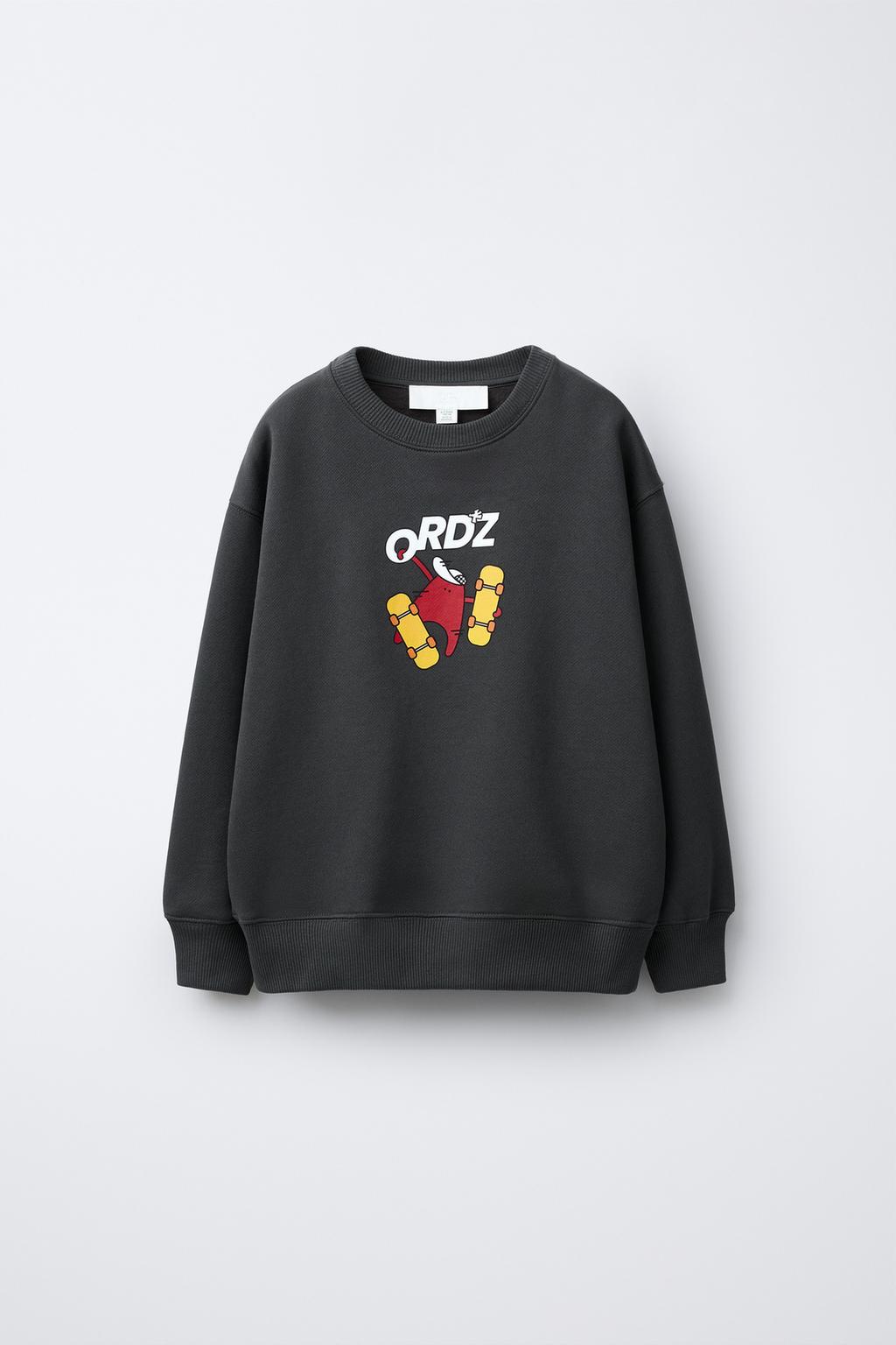 ТОЛСТОВКА С ПРИНТОМ «СКЕЙТ»