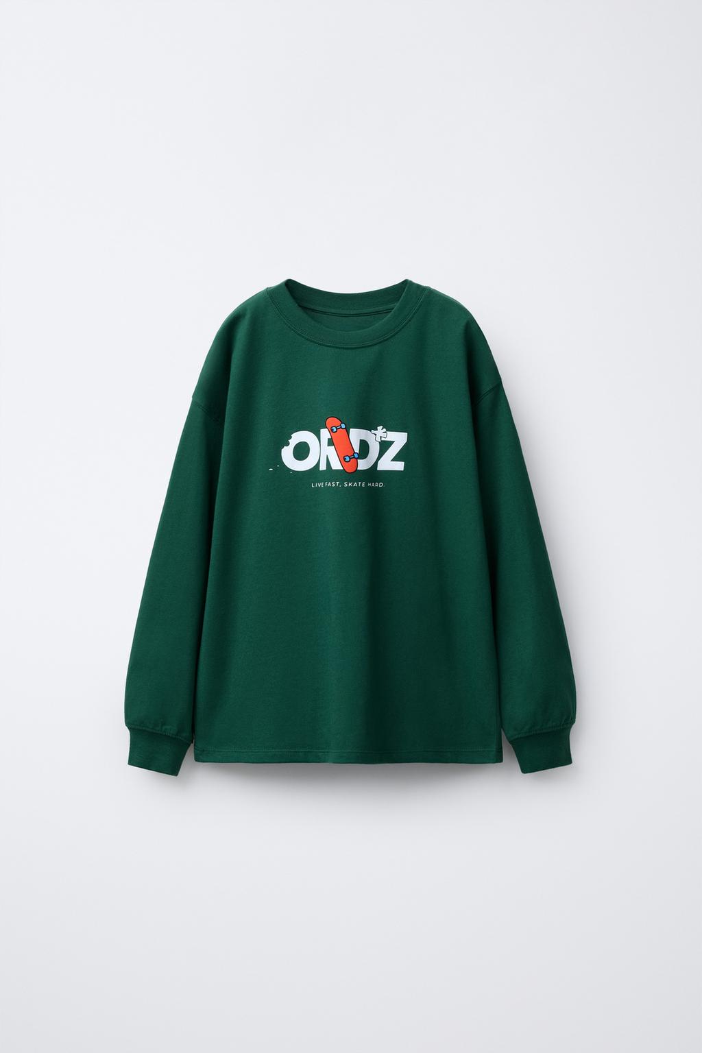 ФУТБОЛКА С ПРИНТОМ «СКЕЙТ»