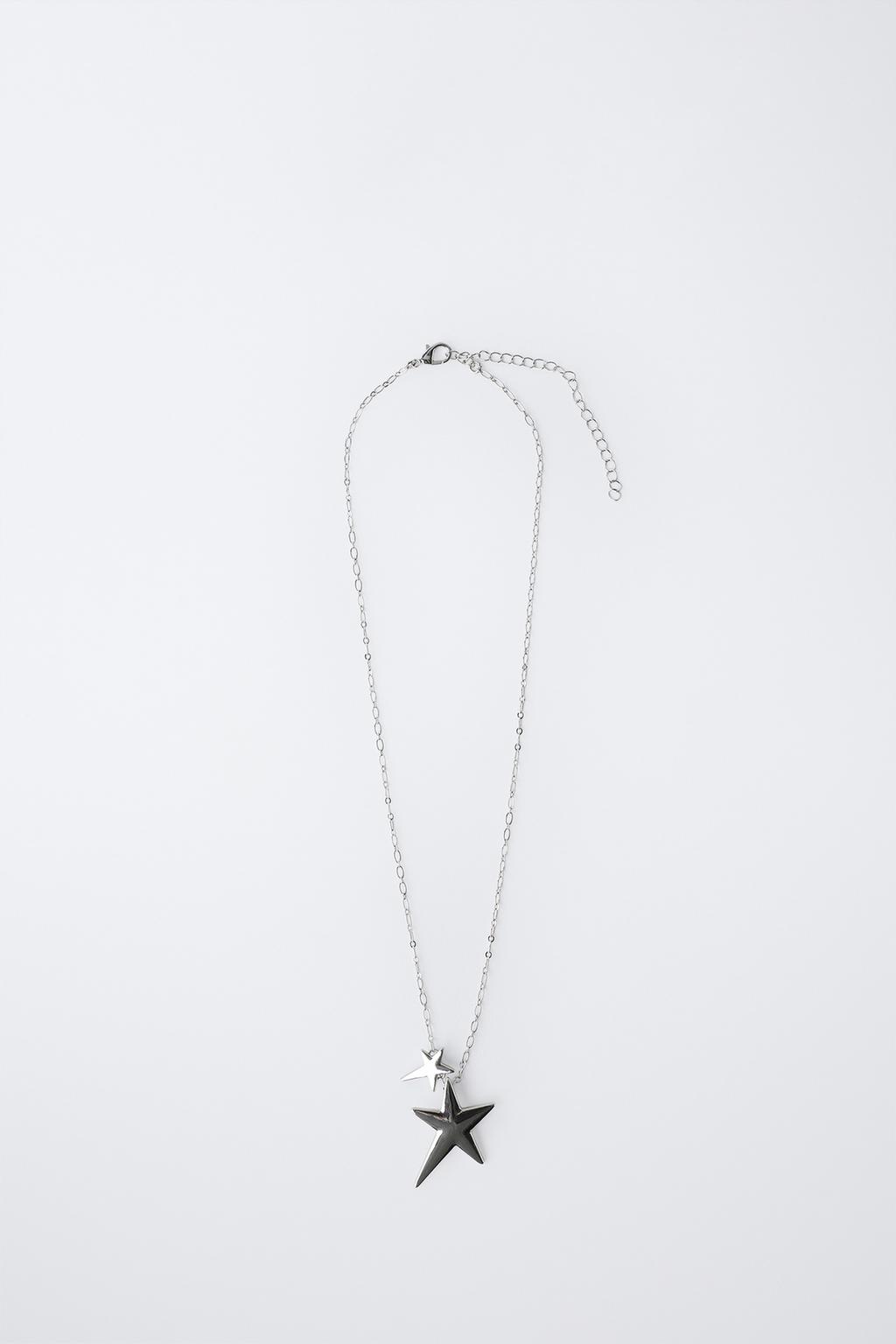 Ожерелье с подвеской в виде звезды