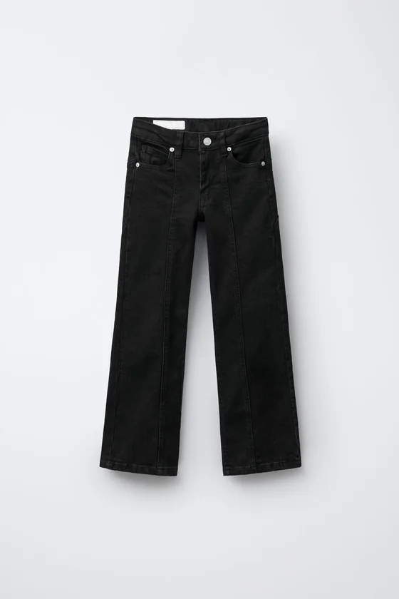 ДЖИНСЫ BOOTCUT С ДЕКОРАТИВНЫМИ ШВАМИ