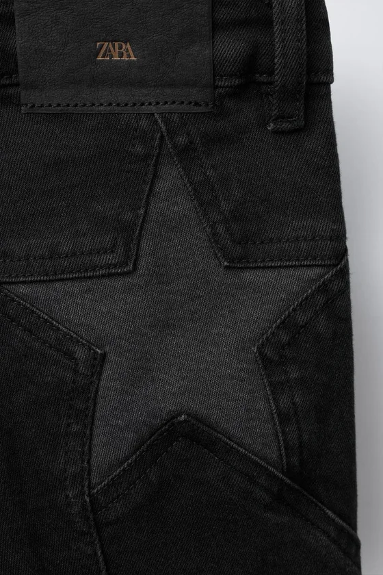 ДЖИНСЫ BOOTCUT С ДЕКОРАТИВНЫМИ ШВАМИ