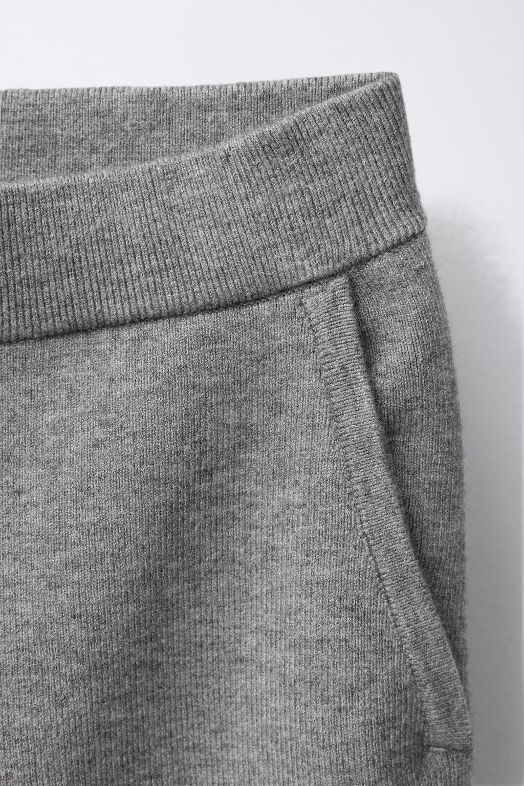 ТРИКОТАЖНЫЕ БРЮКИ WIDE LEG