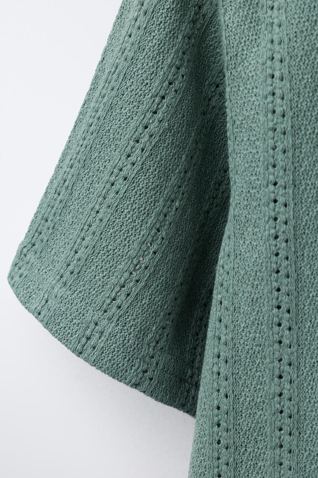 РУБАШКА БОУЛИНГ ИЗ ТРИКОТАЖНОЙ ТКАНИ