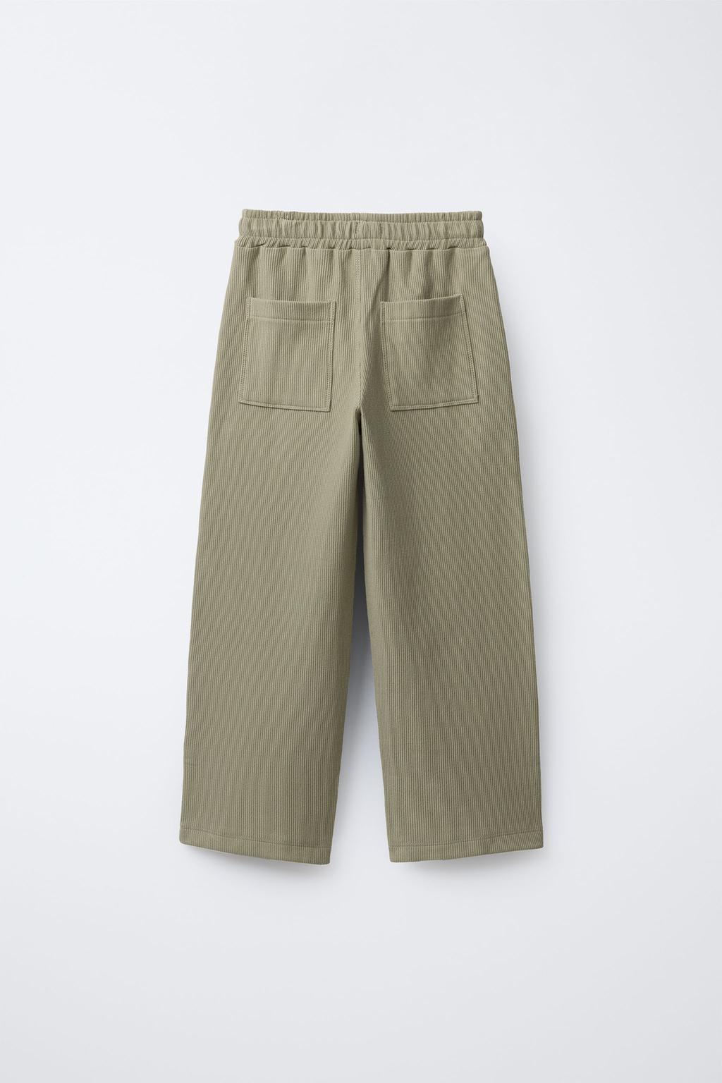 КОМПЛЕКТ ИЗ РУБАШКИ И БРЮК ИЗ ТКАНИ ОТТОМАН С НАШИВКОЙ