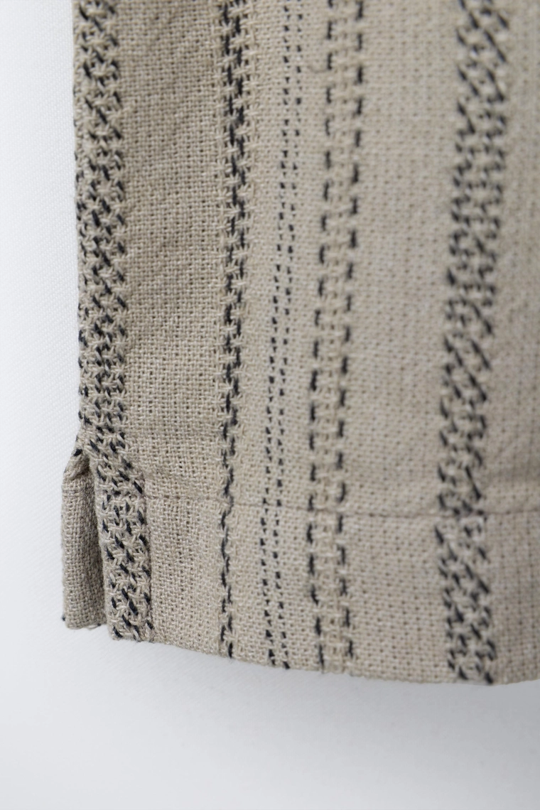 ФАКТУРНАЯ РУБАШКА В ПОЛОСКУ