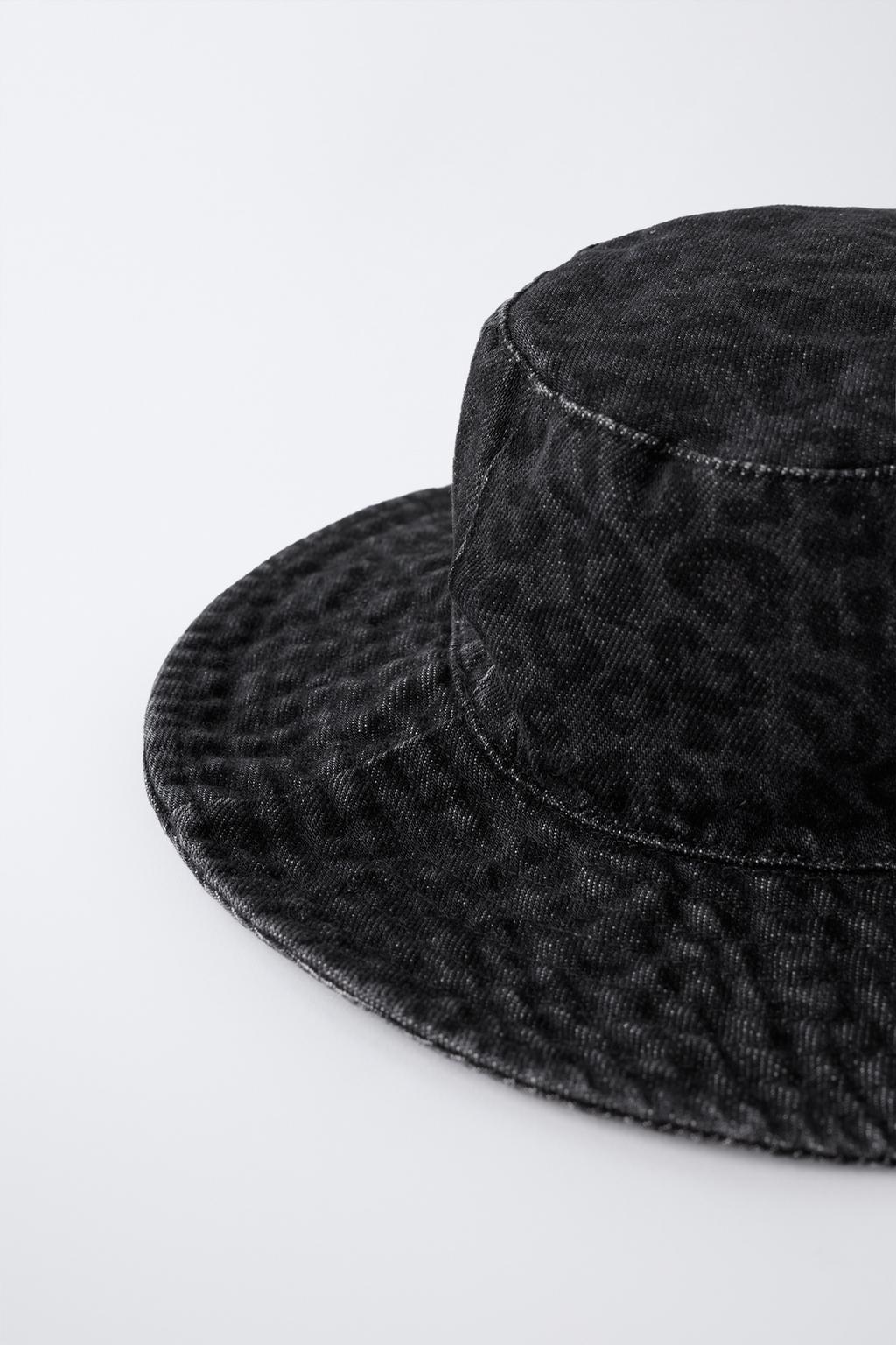 ДЖИНСОВАЯ ПАНАМА С АНИМАЛИСТИЧЕСКИМ ПРИНТОМ