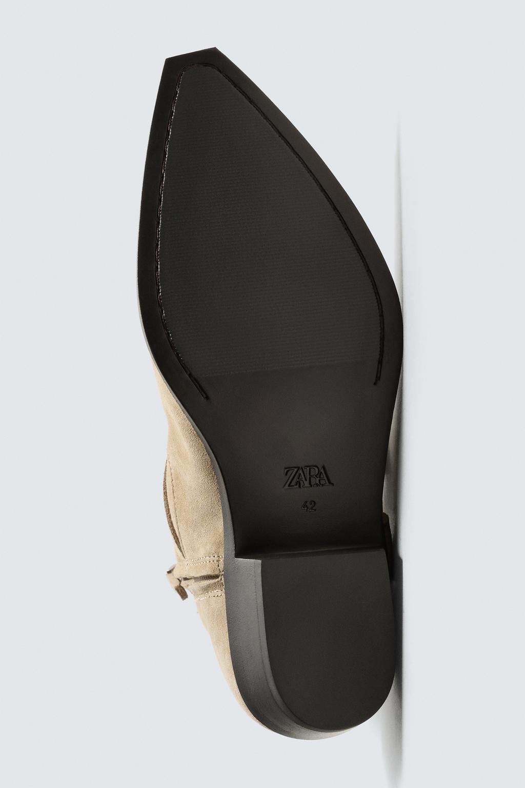 КОЖАНЫЕ САПОГИ С РЕМЕШКАМИ