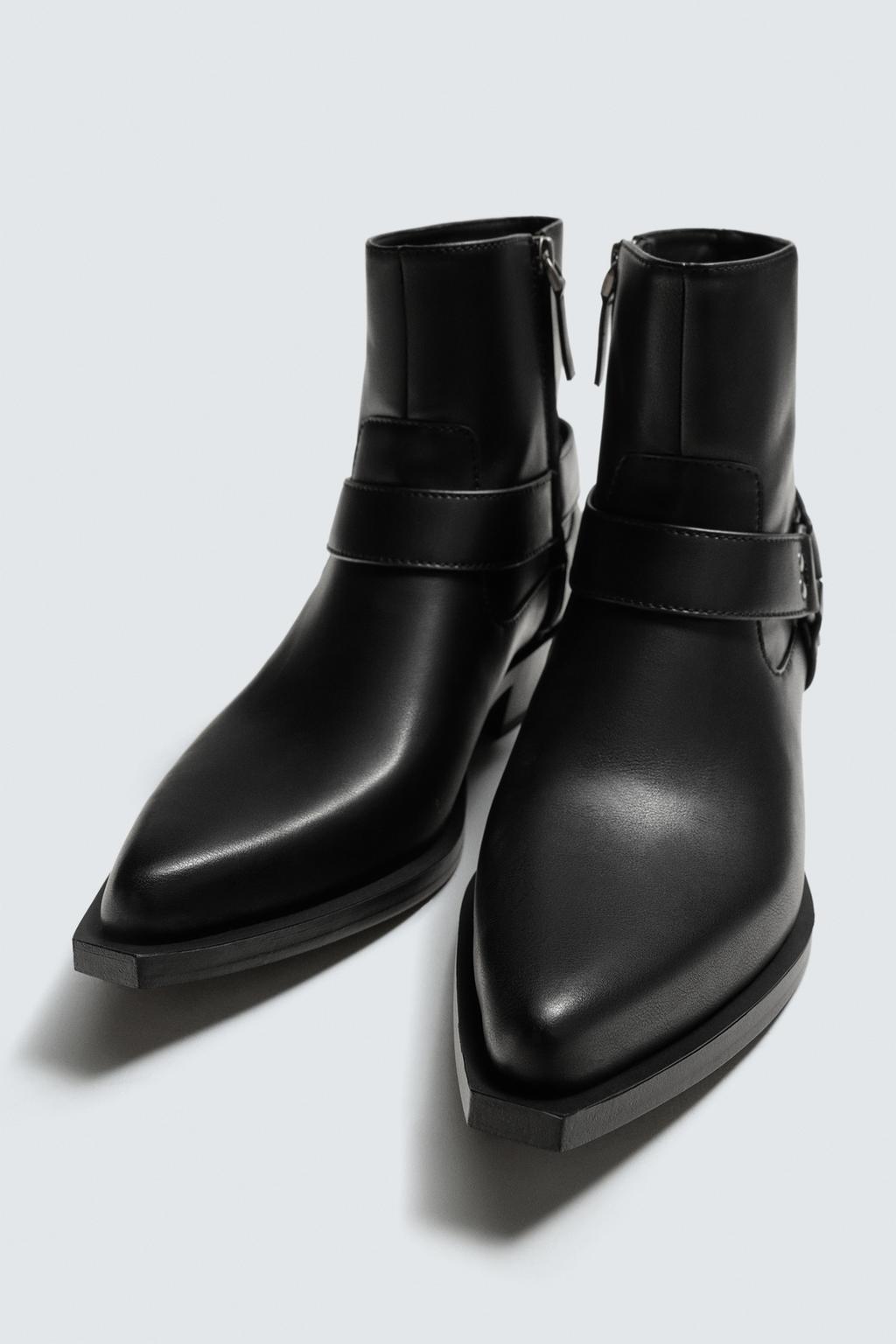 САПОГИ С РЕМНЯМИ