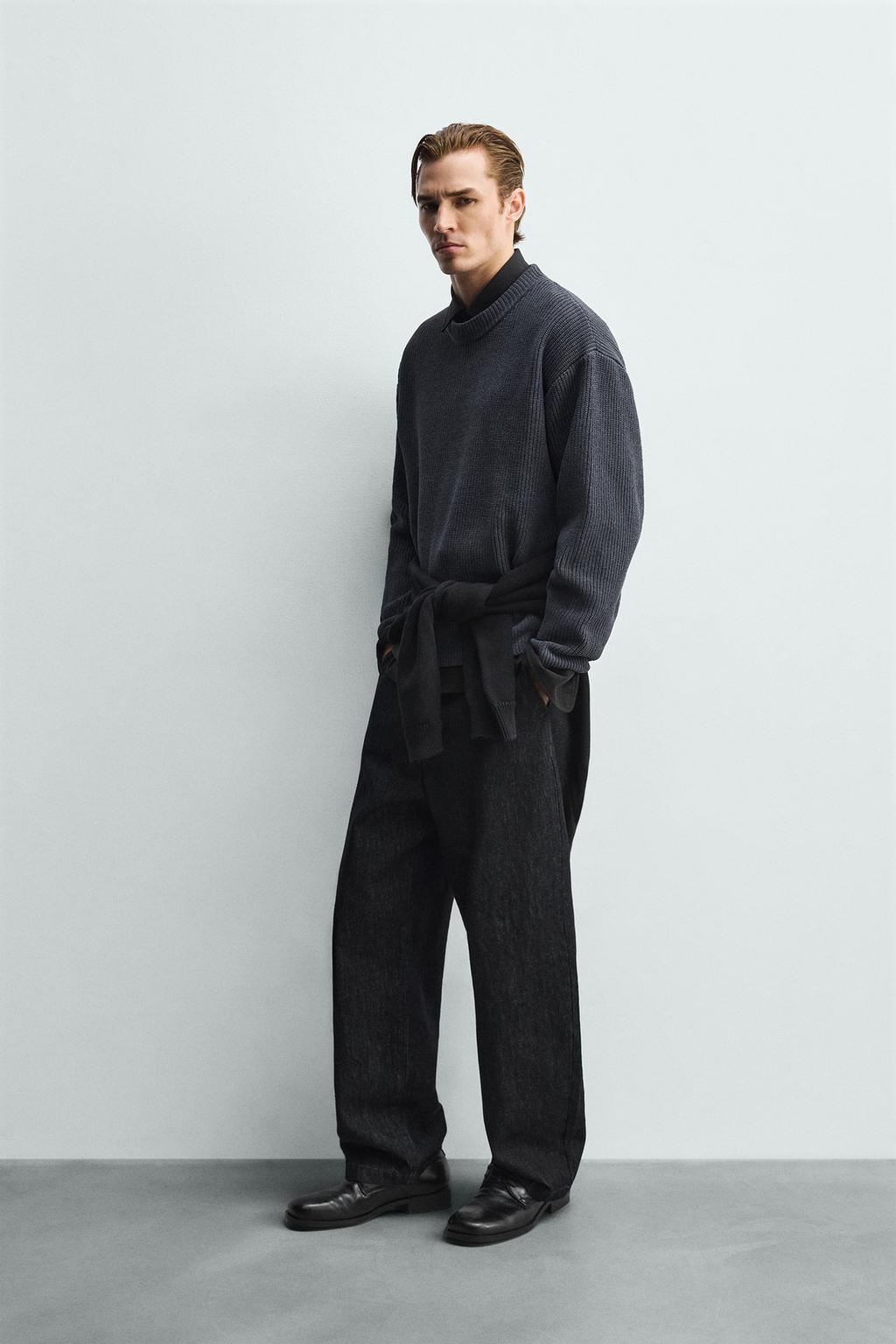 ДЖЕМПЕР ИЗ СТРУКТУРИРОВАННОЙ ШЕНИЛЛИ