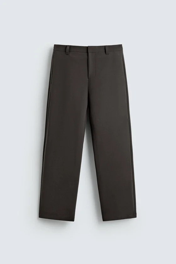 БРЮКИ RELAXED FIT СО СКЛАДКАМИ