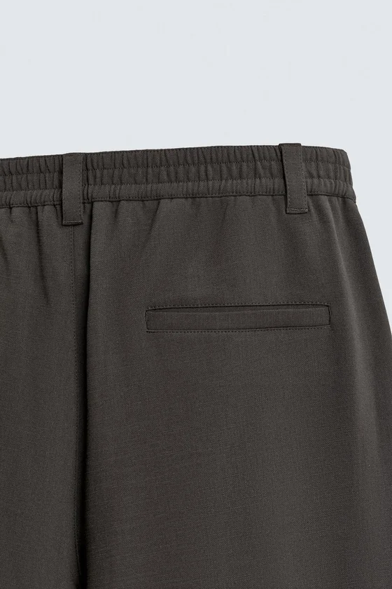 БРЮКИ RELAXED FIT СО СКЛАДКАМИ