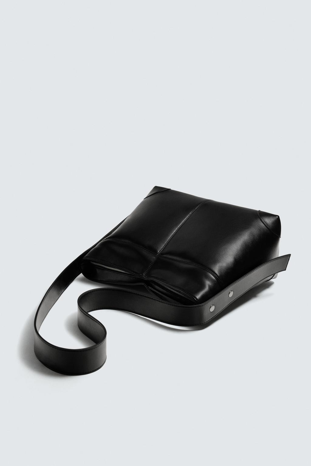 СУМКА-ШОПЕР С ДЕКОРАТИВНОЙ СТРОЧКОЙ